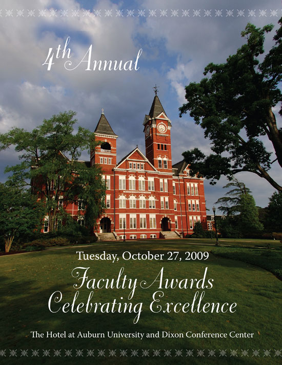 2009 Auburn University Faculty Awards cover image