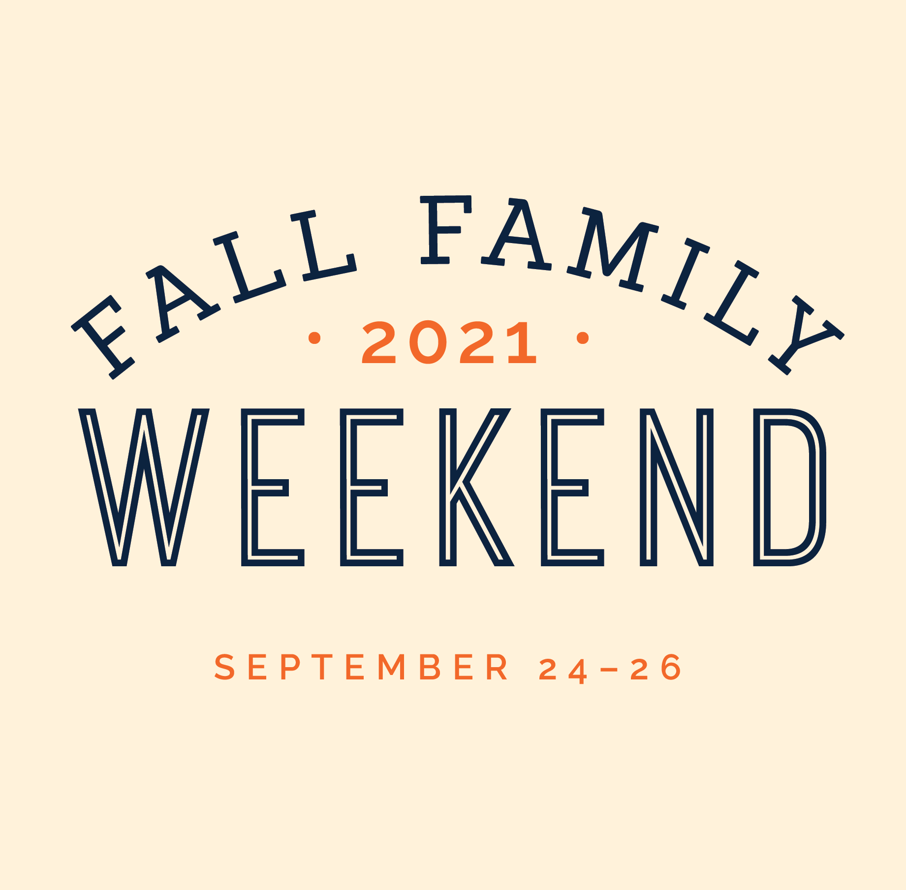 Fall Family Weekend activities submissions open