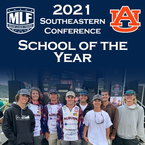 Auburn Bass Fishing Team wins prestigious School of the Year title