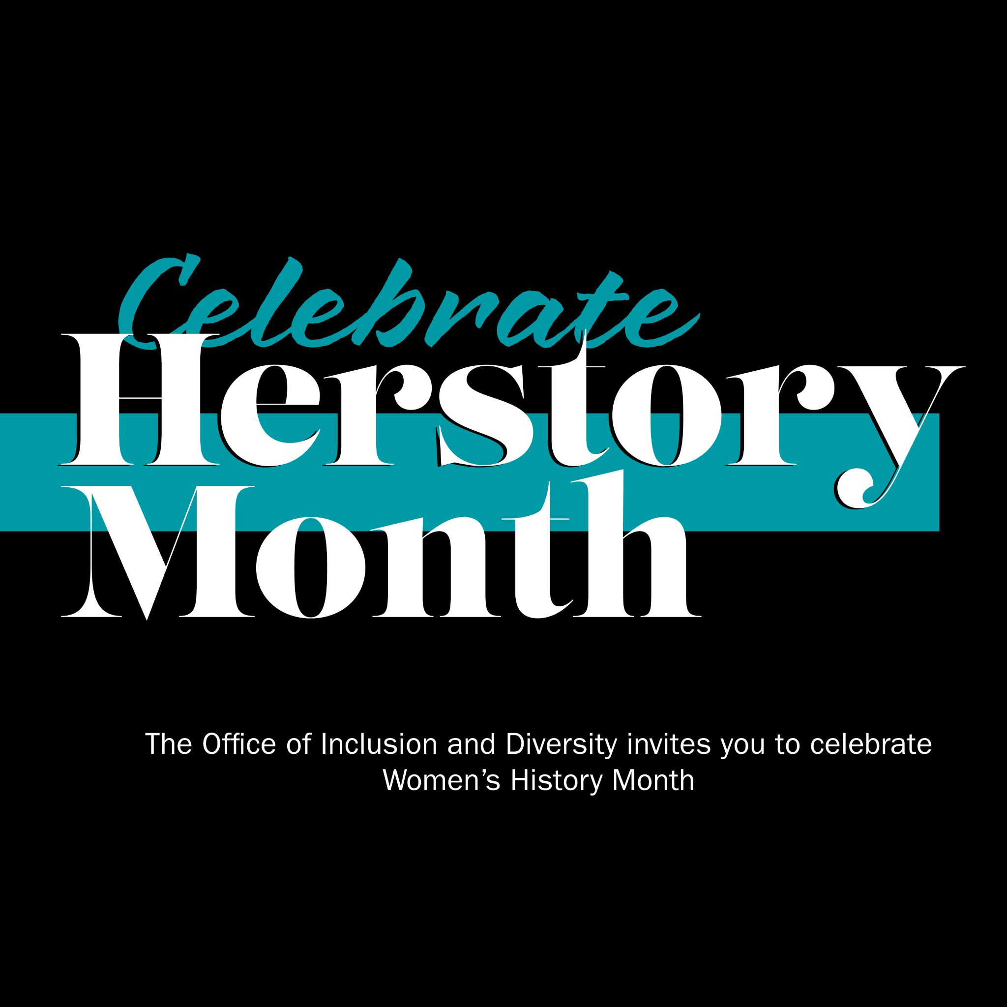 Women's Herstory Month logo