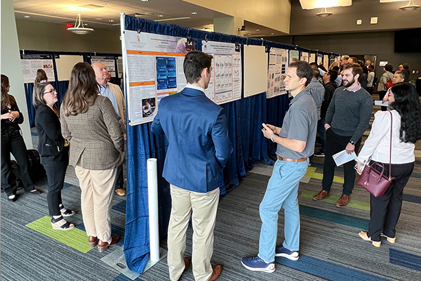 Students at the annual Auburn Student Research Symposium